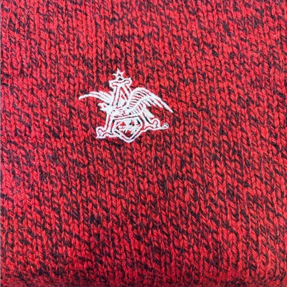 Anheuser Busch Vintage Signet Logo Men’s Sweater Made in the USA Size Large 60’s